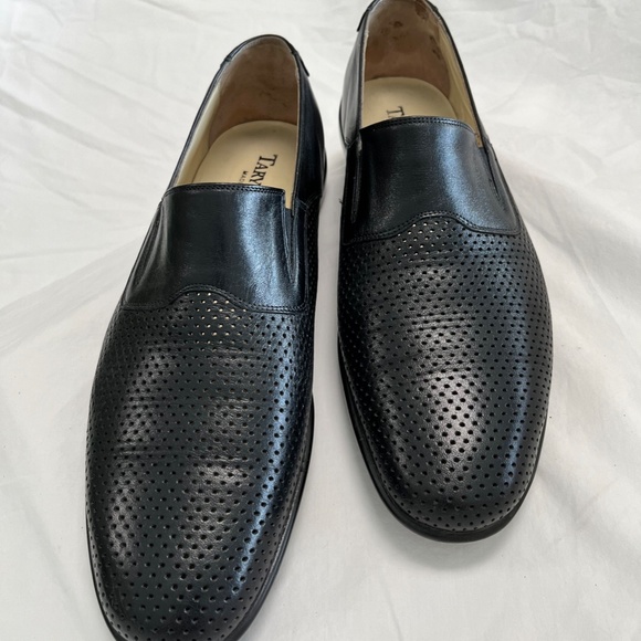 Taryn Rose Black Leather Driving Shoes in Men's Size 43 (US 10) - Picture 12 of 12